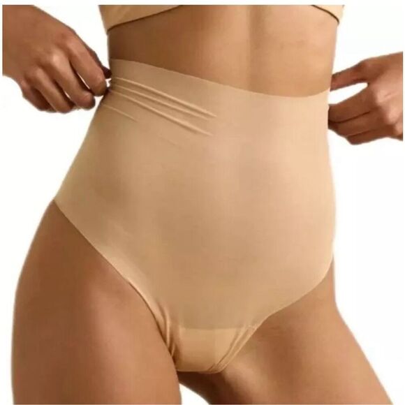 Frederick's of Hollywood Shaping High Waist Nude Shapewear Size 1X/2X - Picture 1 of 6